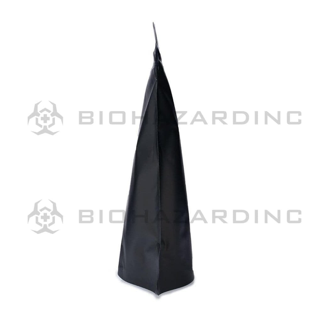 Biohazard Inc Mylar Bag Black Mylar Bags 6in x 9.25in - 28g - 1,000 Count (Child Resistant & Tamper Evident)