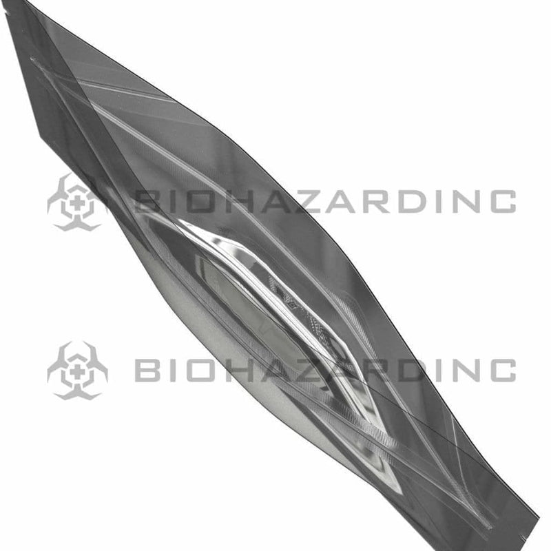 Biohazard Inc Mylar Bag Black Vista Mylar Bags for Pre-Roll/Syringe 6in x 2.71in - 1,000 Count (Tamper Evident)