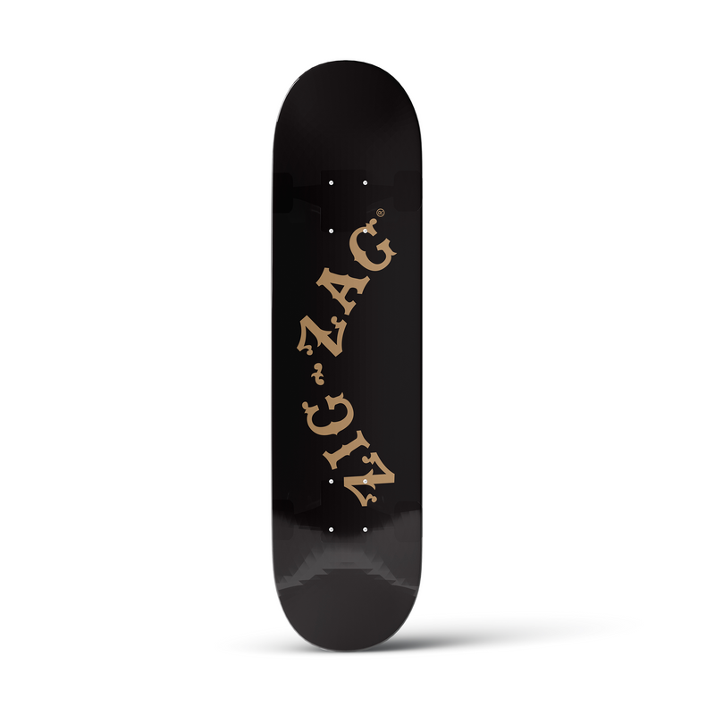 Zig-Zag® | Custom Skateboard Deck | Black