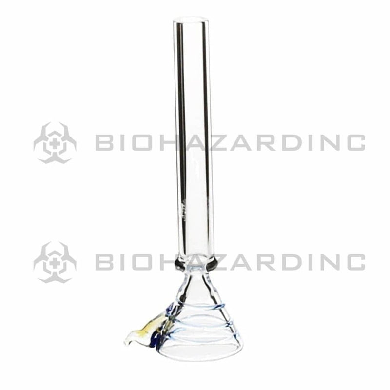 Biohazard Inc Glass Bowl Blue Rake Funnel Bowl Slide - 100 Count