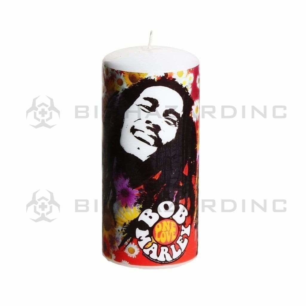 Bob Marley Candle Bob Marley 3" x 6" Pillar Candle - 6 Count