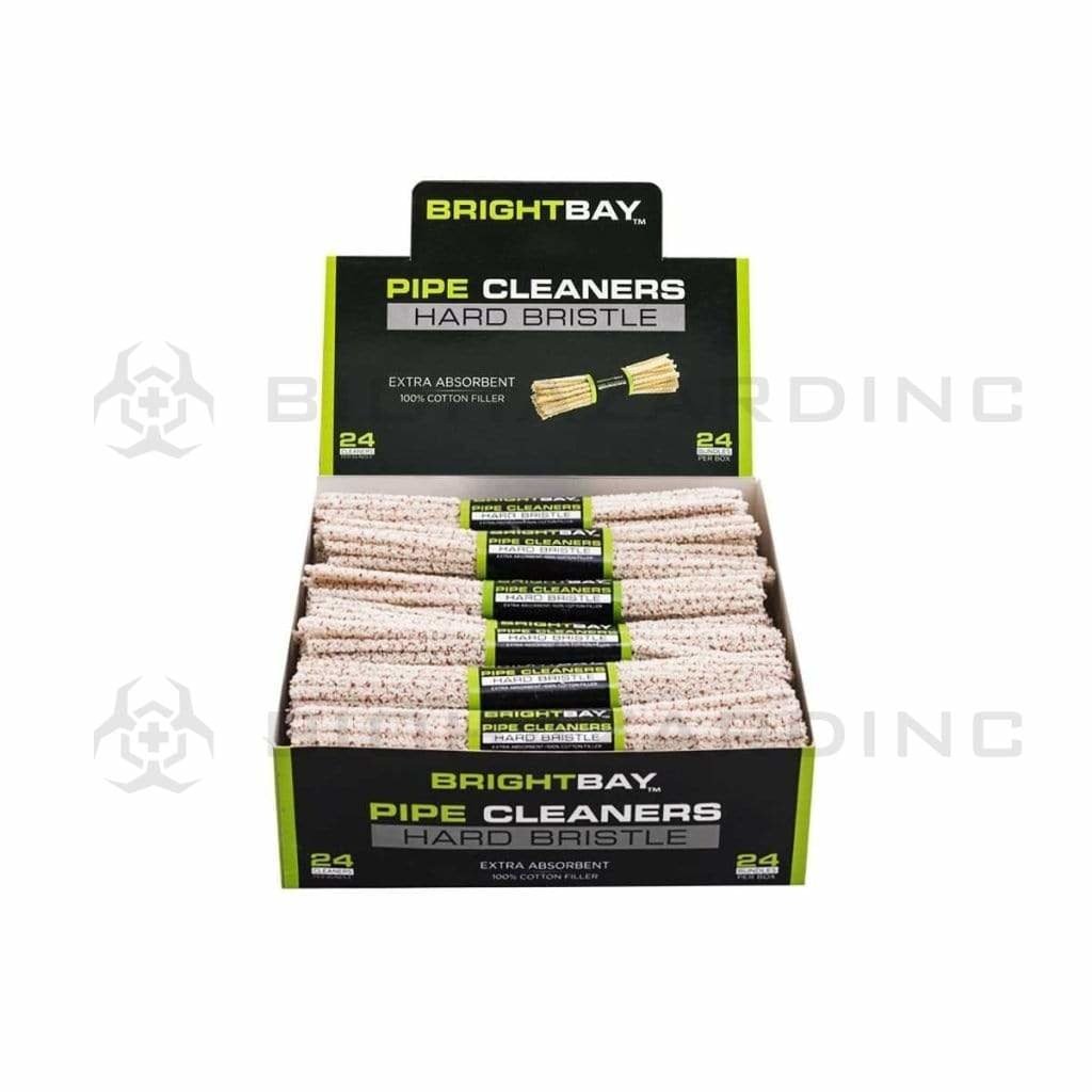 BrightBay Bong Cleaner Brightbay Pipe Cleaner Hard Bristles -  24 Count
