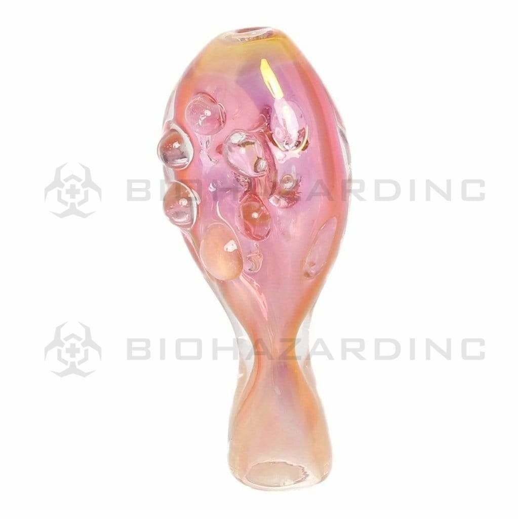 Biohazard Inc Glass Chillum Hand Pipe Chillum Small 2"-3" Color/Fume/Rake Full Single Donut 10 pack