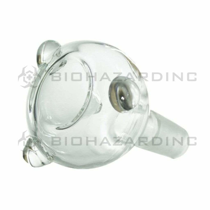 Biohazard Inc Glass Bowl Clear 14mm Bowl - 10 Count