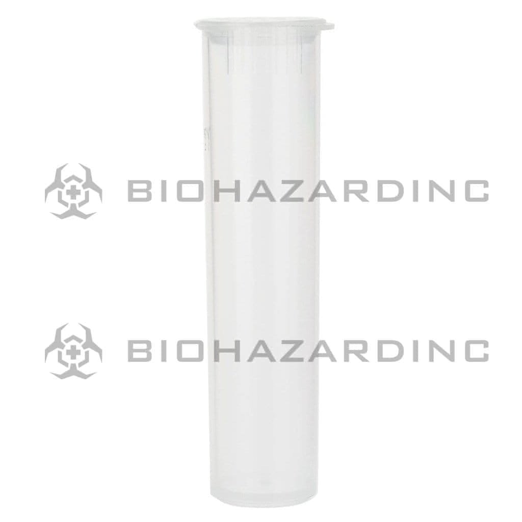 Biohazard Inc Child Resistant Joint Tube Clear 70mm CR Joint Tube - 1000 Count