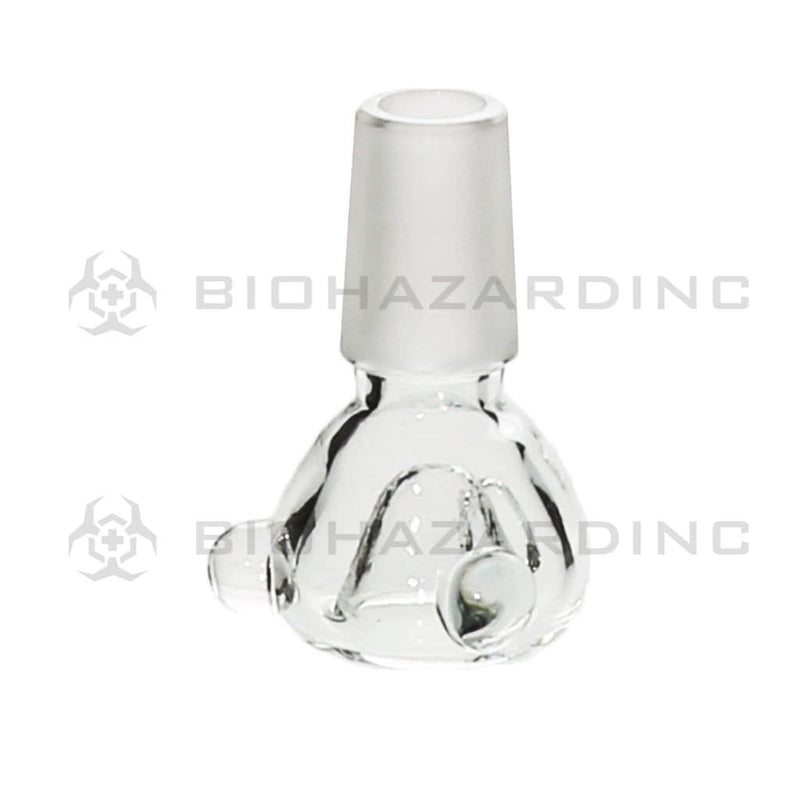 Biohazard Inc Glass Bowl Clear Bowl Clear 19mm - 10 Count