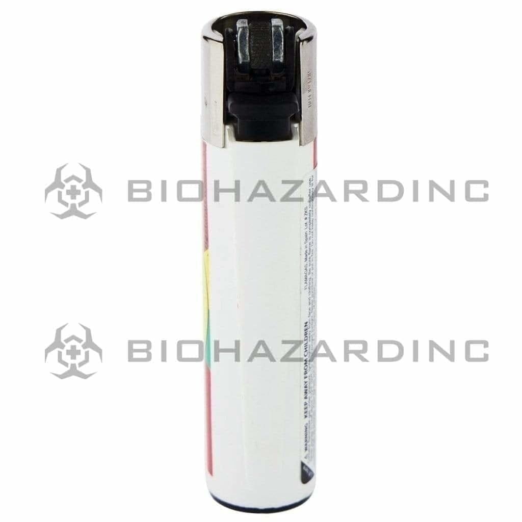 Clipper Lighters Clipper Lighter Rasta Weed - 48 Units