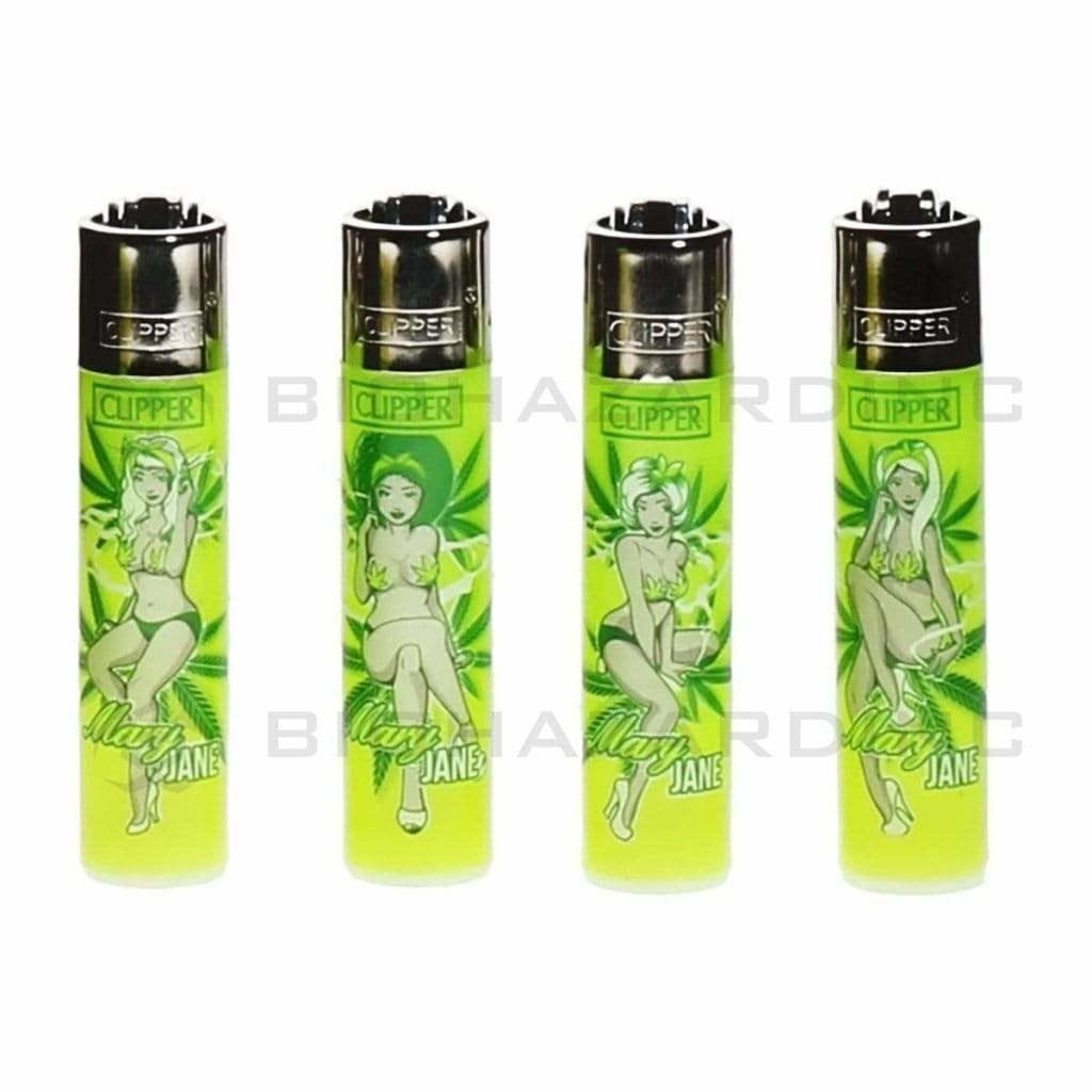Clipper Lighters Clipper Lighters Mary Jane PinUps - 48 Count