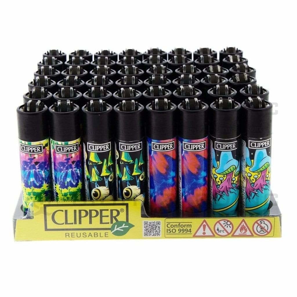 Clipper Lighters Clipper Lighters Psychedelic S3 - 48 Units