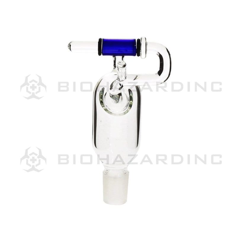 Biohazard Inc 19mm Bowl Concentrate Smasher Bowl - Clear & Blue