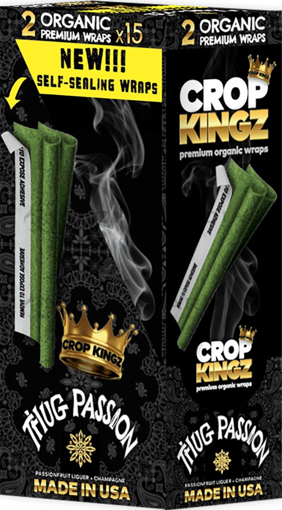 Crop Kingz Hemp Wraps CROP KINGZ Hemp Wraps Thug Passion - 15 Count