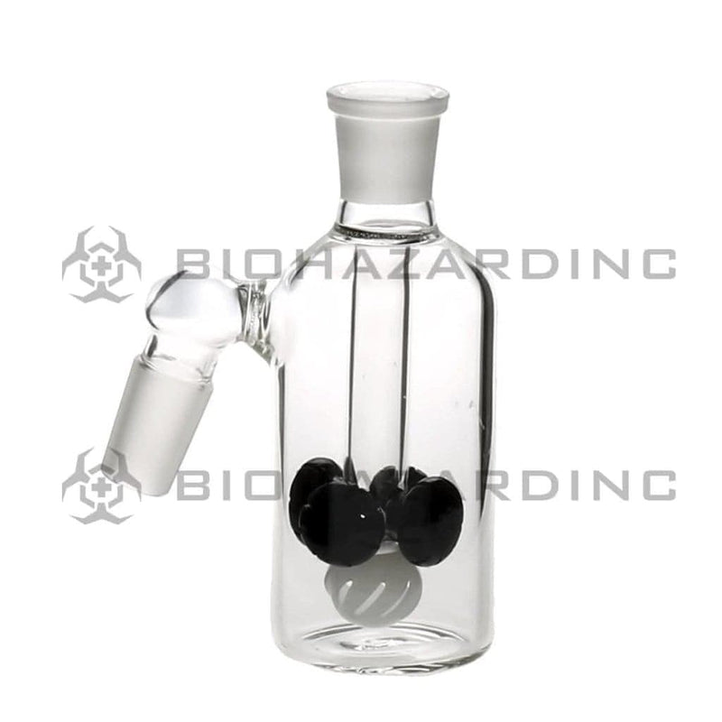 Biohazard Inc Ash Catcher Cross Ash Catcher - 19mm Male / 19mm Female - Black