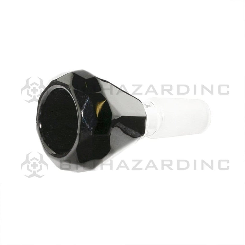 Biohazard Inc 14mm Bowl Diamond Bowl -14mm Black