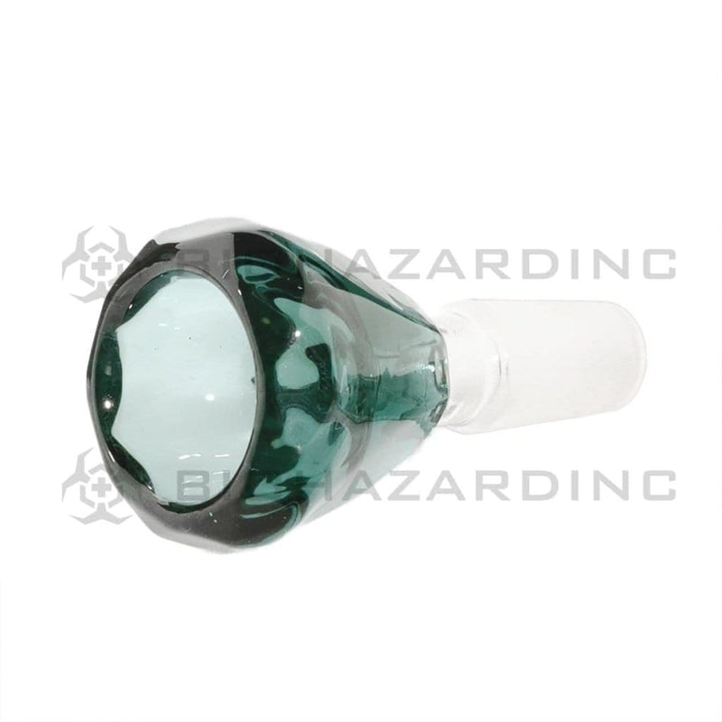 Biohazard Inc 14mm Bowl Diamond Bowl - 14mm Green