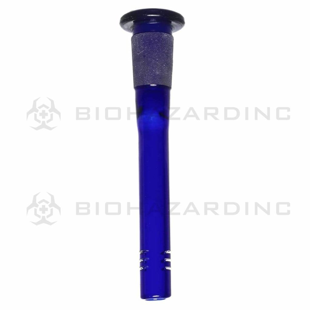 Biohazard Inc Glass Downstem Downstem 19mm/14mm - 3.5" Blue