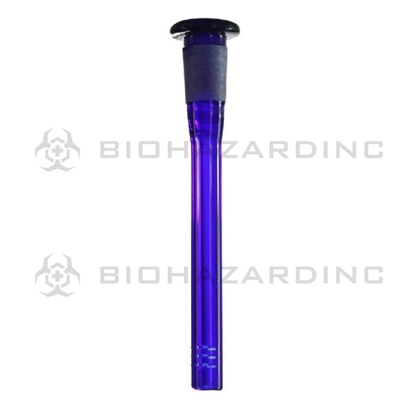 Biohazard Inc Glass Downstem Downstem 19mm/14mm - 4.5" Blue