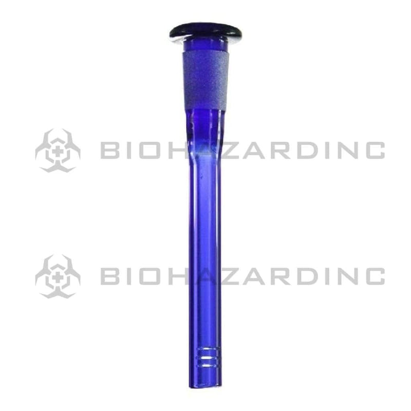 Biohazard Inc Glass Downstem Downstem 19mm/14mm - 4" Blue