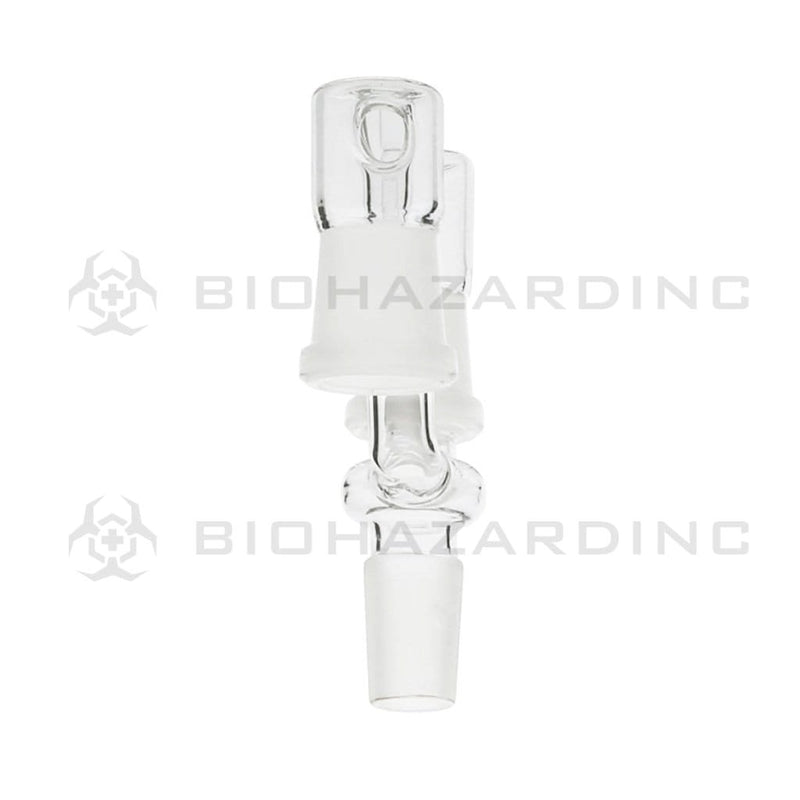 Biohazard Inc Glass Drop Down Drop Down - 19mm Female / 19mm Male w/ reclaim