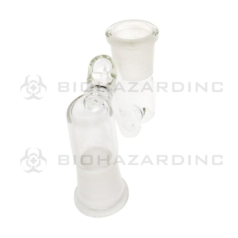 Biohazard Inc Glass Drop Down Drop Down 90° - 14mm Female / 19mm Female