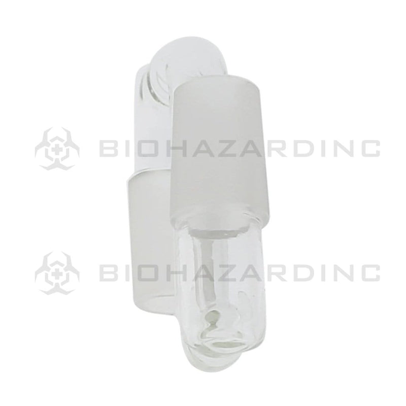 Biohazard Inc Glass Drop Down Drop Down 90° Converter- 19mm Male / 19mm Male