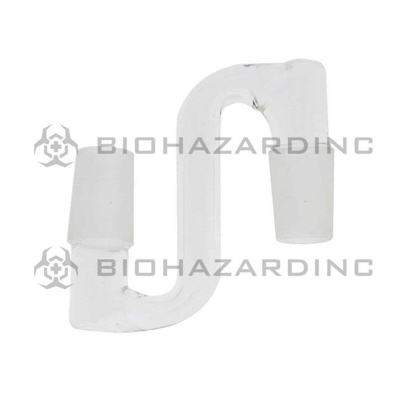 Biohazard Inc Glass Drop Down Drop Down 90° Converter- 19mm Male / 19mm Male