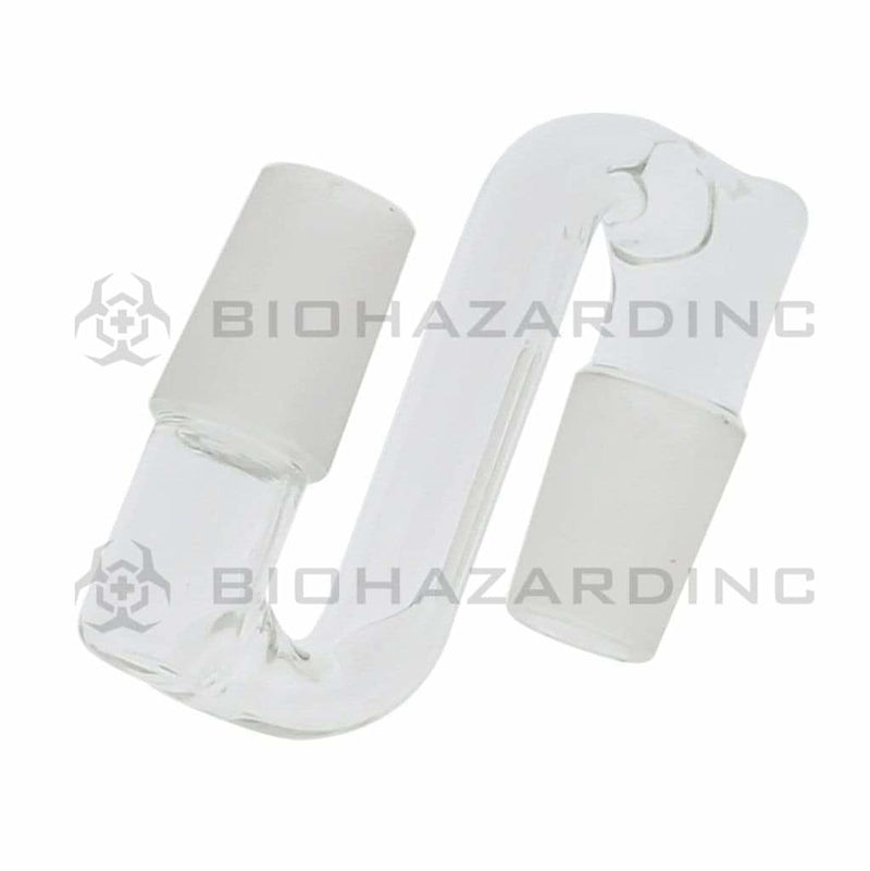 Biohazard Inc Glass Drop Down Drop Down 90° Converter- 19mm Male / 19mm Male