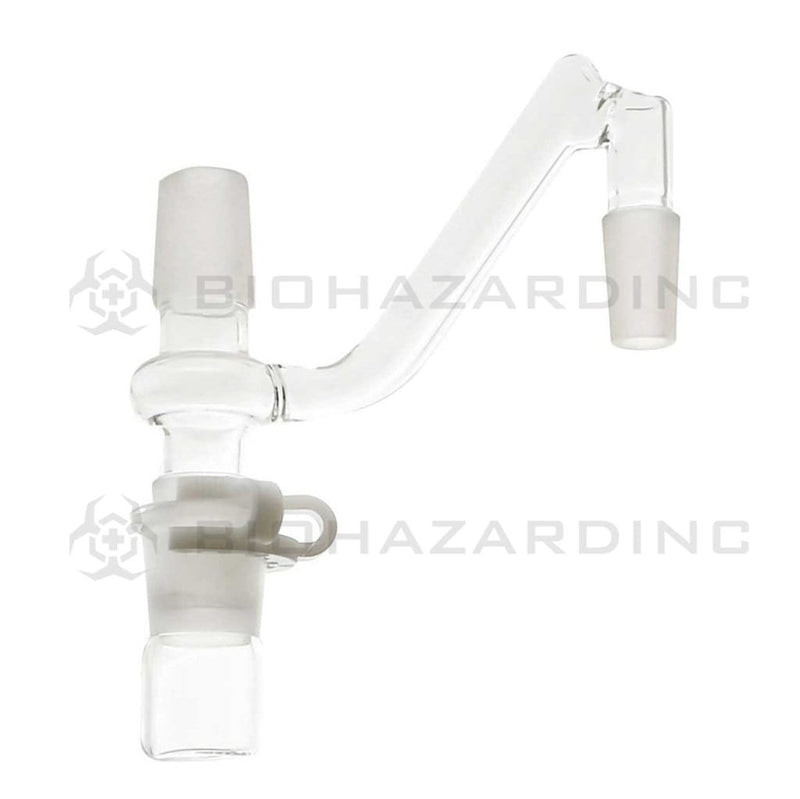 Biohazard Inc Glass Drop Down Drop Down w/ Reclaim - 14mm Male / 19mm Male