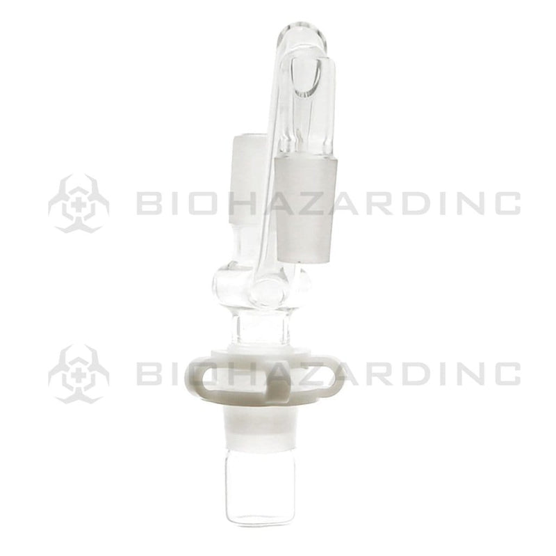 Biohazard Inc Glass Drop Down Drop Down w/ Reclaim - 14mm Male / 19mm Male