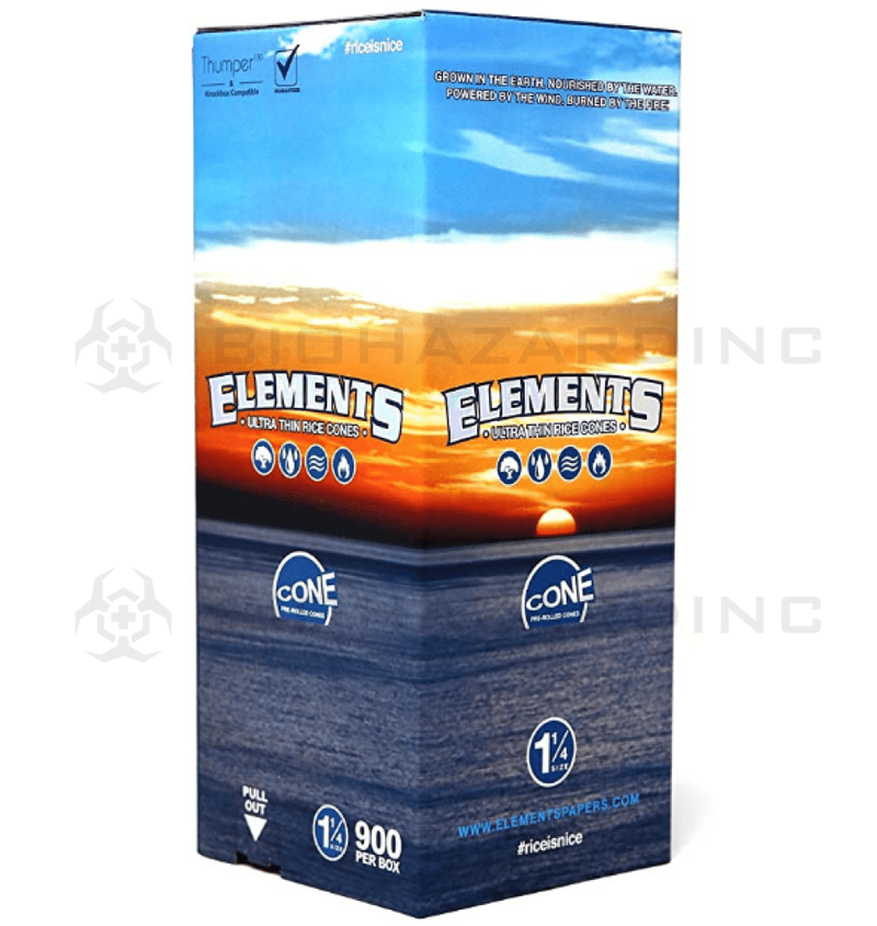 Elements Pre-Rolled Cones Elements 1 1/4 Pre-Rolled Cones - 900 Count