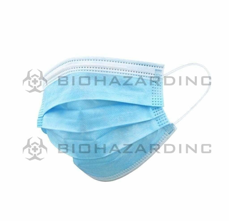 Biohazard Inc Face Mask Face Mask PPE - 50 Count