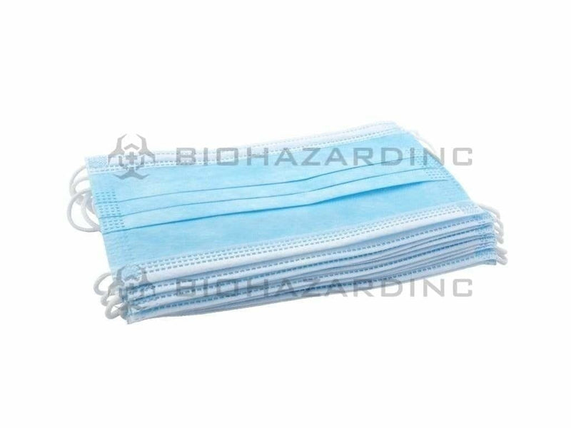 Biohazard Inc Face Mask Face Mask PPE - 50 Count