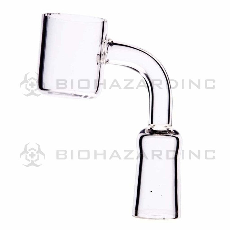 Biohazard Inc Quartz Banger Flat Top Quartz Banger - 14mm Female / 25mm Bucket