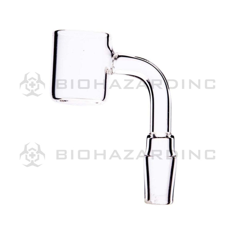 Biohazard Inc Quartz Banger Flat Top Quartz Banger - 14mm Male / 25mm Bucket