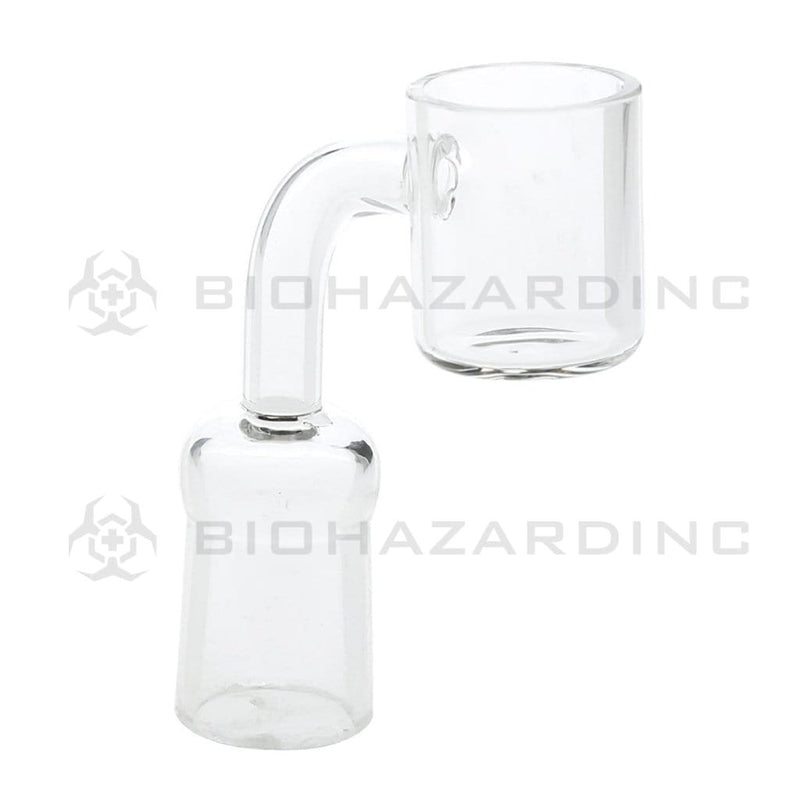 Biohazard Inc Quartz Banger Flat Top Quartz Banger - 19mm Female / 25mm Bucket- 3 Pack