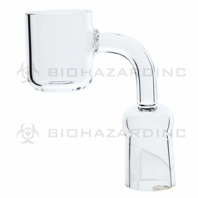 Biohazard Inc Quartz Banger Flat Top Quartz Banger - 19mm Female / 30mm Bucket