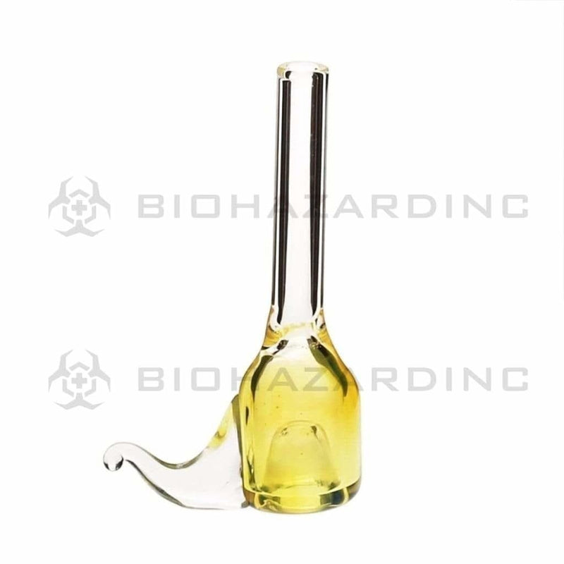 Biohazard Inc Glass Bowl Fumed Slider with Handle 9.5mm X 2mm Thick