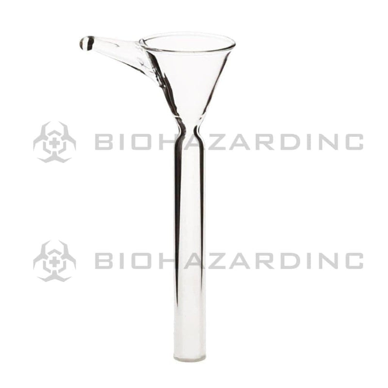 Biohazard Inc Glass Bowl Funnel Slider Bowl with Handle - 8mm x 1mm Thick