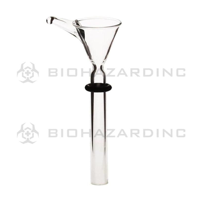 Biohazard Inc Glass Bowl Funnel Slider Bowl with Handle - 8mm x 1mm Thick