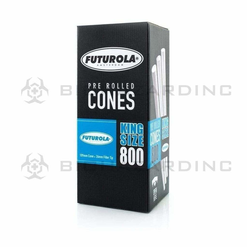 Futurola Pre-Rolled Cones Futurola King Size White Pre-Rolled Cones - 800 Count