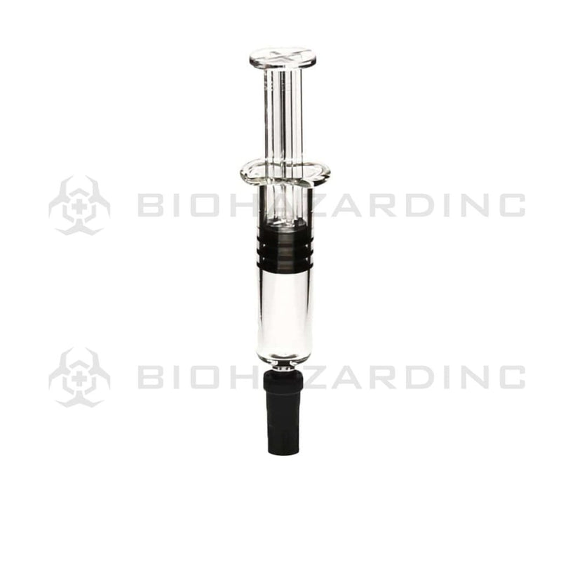 Biohazard Inc Syringe Glass Dab Applicator Syringes 1ml - No Measurement - 100 Count