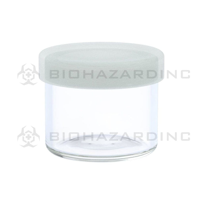 Biohazard Inc Concentrate Container Glass Shoulderless Concentrate Container 6ml - 144 Count