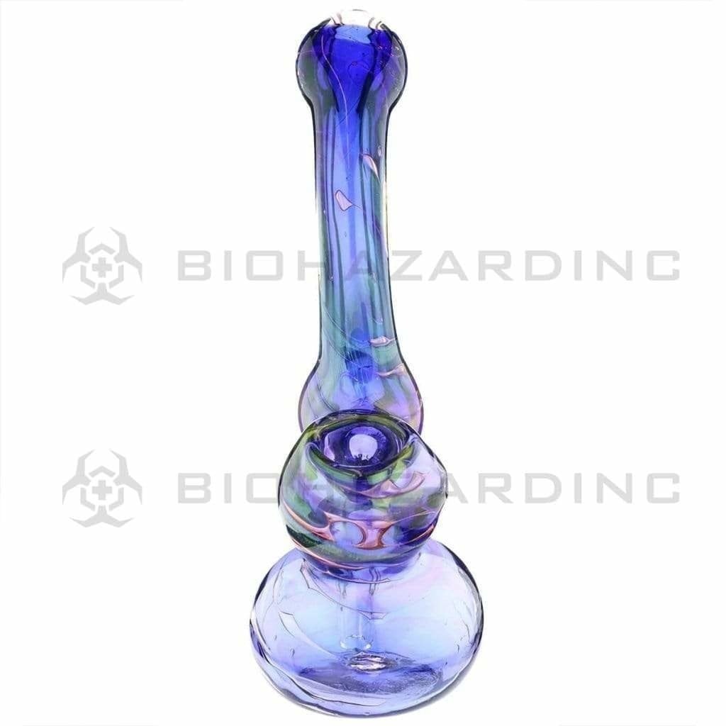 Biohazard Inc Glass Bubbler Gold Fumed Bubbler