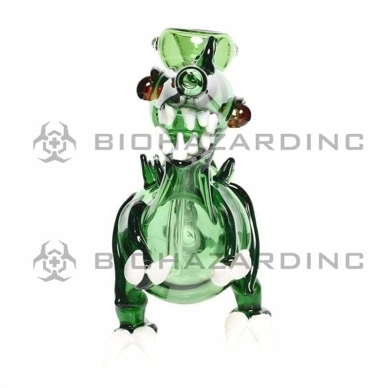 Biohazard Inc Novelty Bong Green Dinosaur Water Pipe