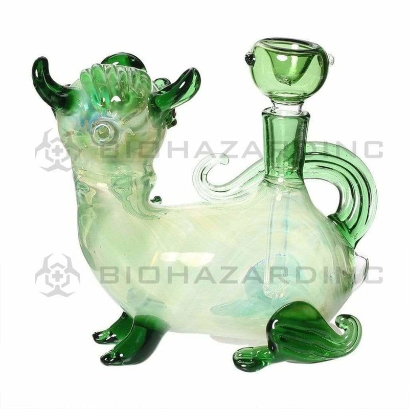 Biohazard Inc Novelty Bong Green Dragon Water Pipe