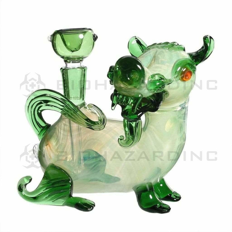 Biohazard Inc Novelty Bong Green Dragon Water Pipe