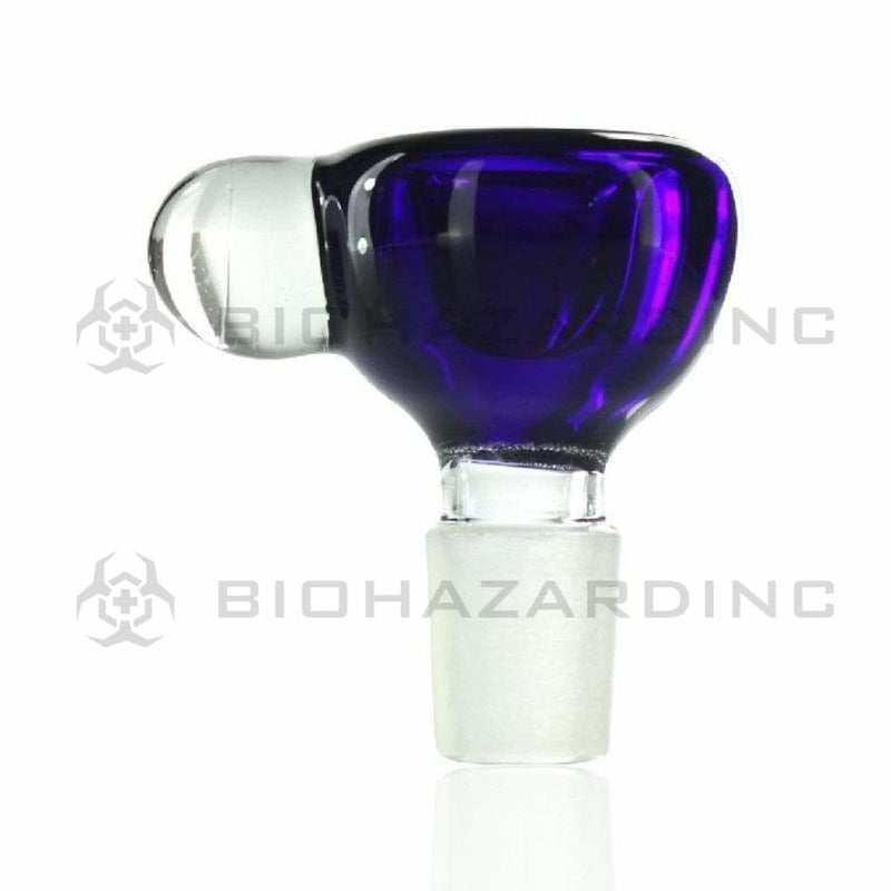 Biohazard Inc 19mm Bowl Heavy Blue Bowl with Marble 19mm