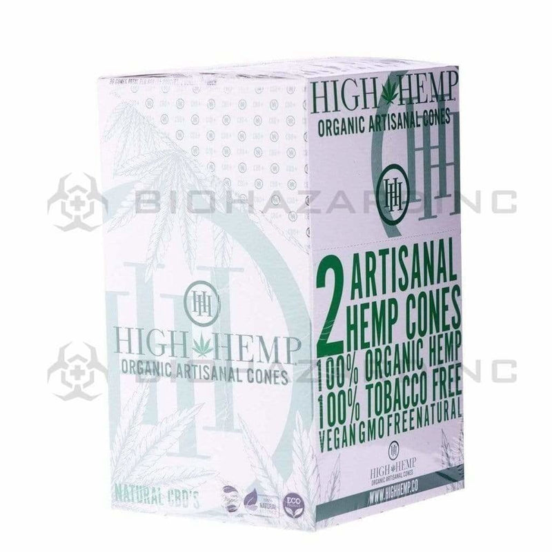 Biohazard Inc Pre-Rolled Cones High Hemp Artisanal Hemp Cones - Original - 15 Count