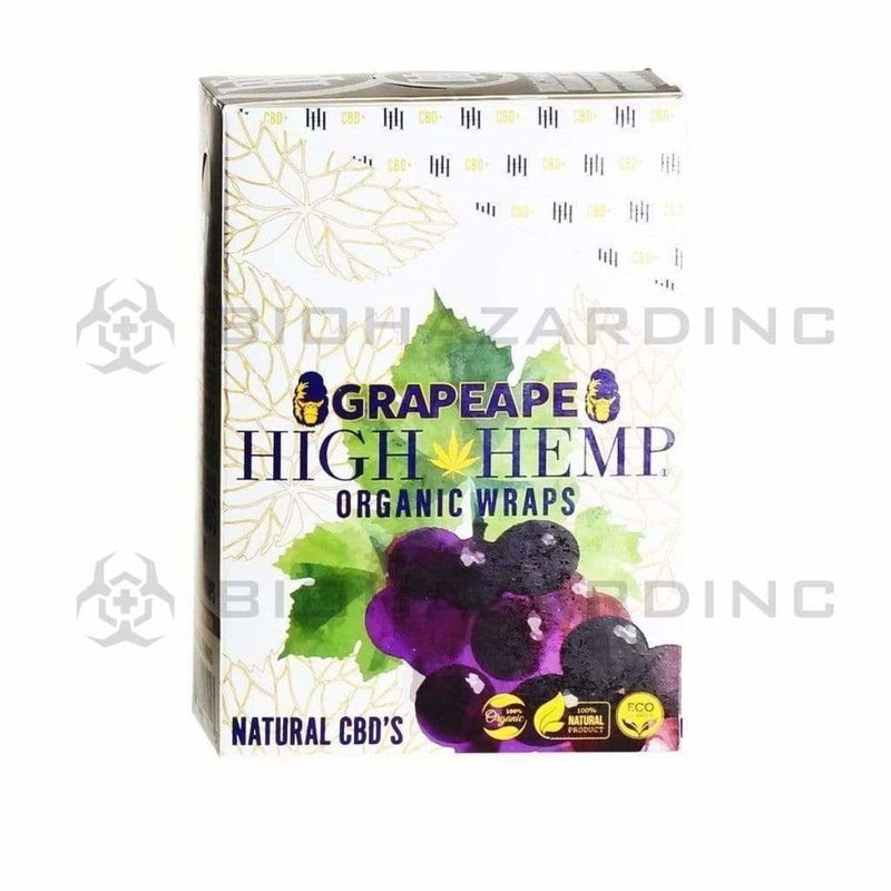 High Hemp Hemp Wraps High Hemp Organic Hemp Wraps - Grape Ape - 25 Count