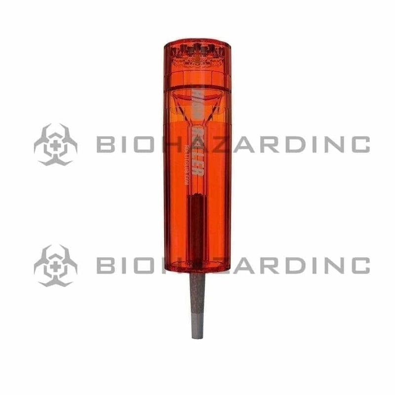 High Roller Grinder High Roller Grinder and 84mm Cone Filler-Red