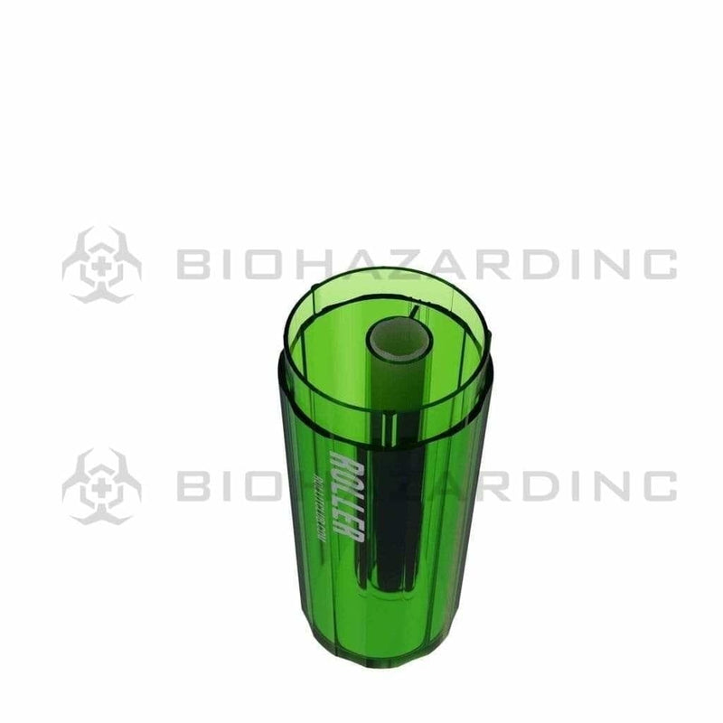 High Roller Plastic Grinder High Roller Grinder and 84mm Cone Filler-Green